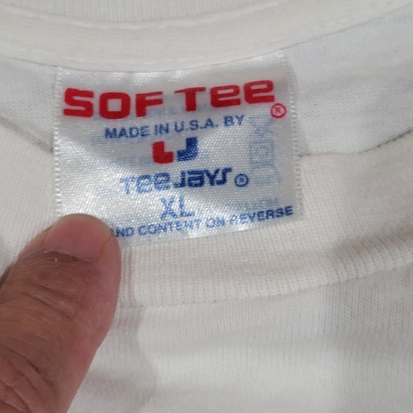 Vintage Sof Tee Large graphic Pig T shirt sz XL 1990 Sock & Roll corp - Picture 7 of 15